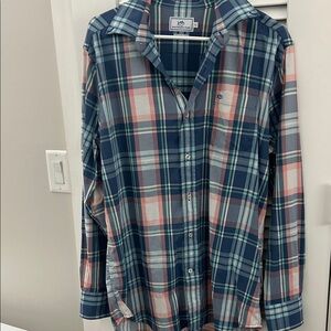 Southern Tide Multicolor Plaid Shirt